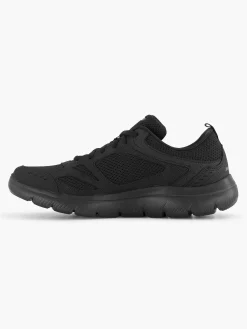 Skechers Zwarte Sneaker Memory Foam-Heren Sneakers