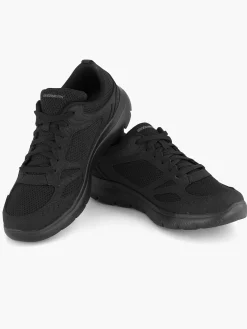 Skechers Zwarte Sneaker Memory Foam-Heren Sneakers