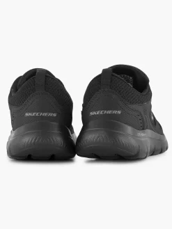 Skechers Zwarte Sneaker Memory Foam-Heren Sneakers