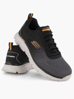 Skechers Zwarte Sneaker Memory Foam-Heren Sneakers