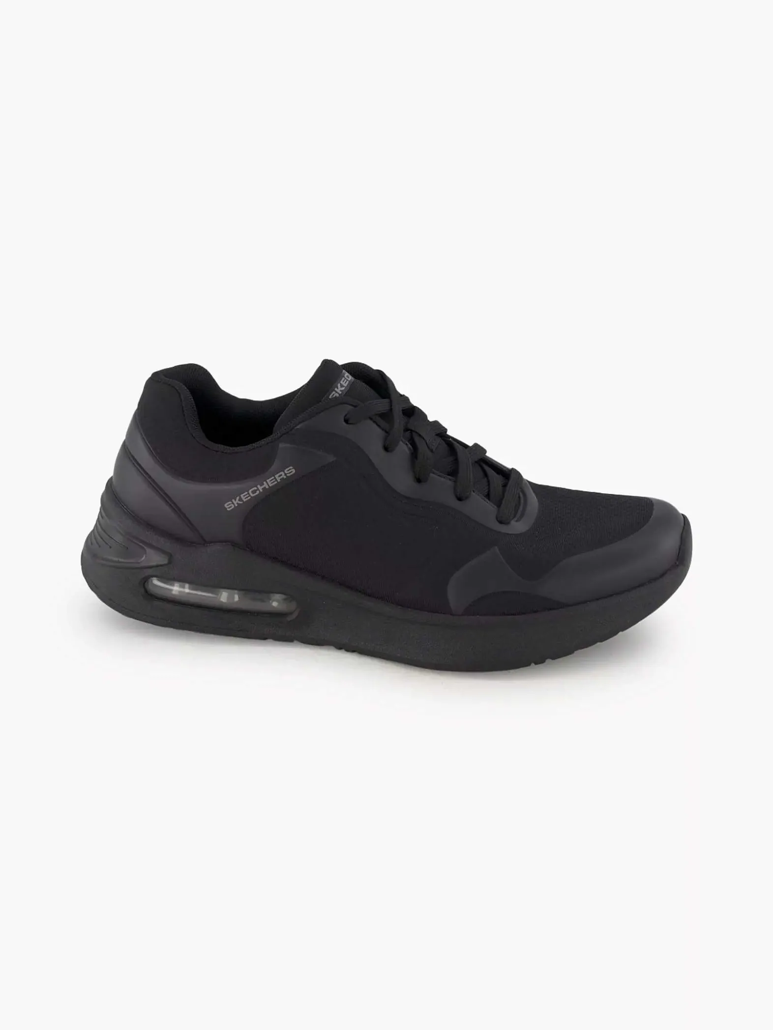 Skechers Zwarte Sneaker Memory Foam-Heren Sneakers
