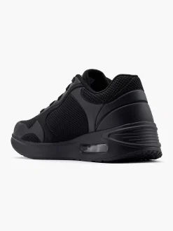Skechers Zwarte Sneaker Memory Foam-Heren Sneakers