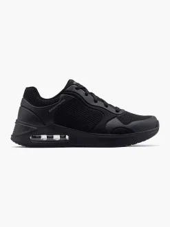 Skechers Zwarte Sneaker Memory Foam-Heren Sneakers