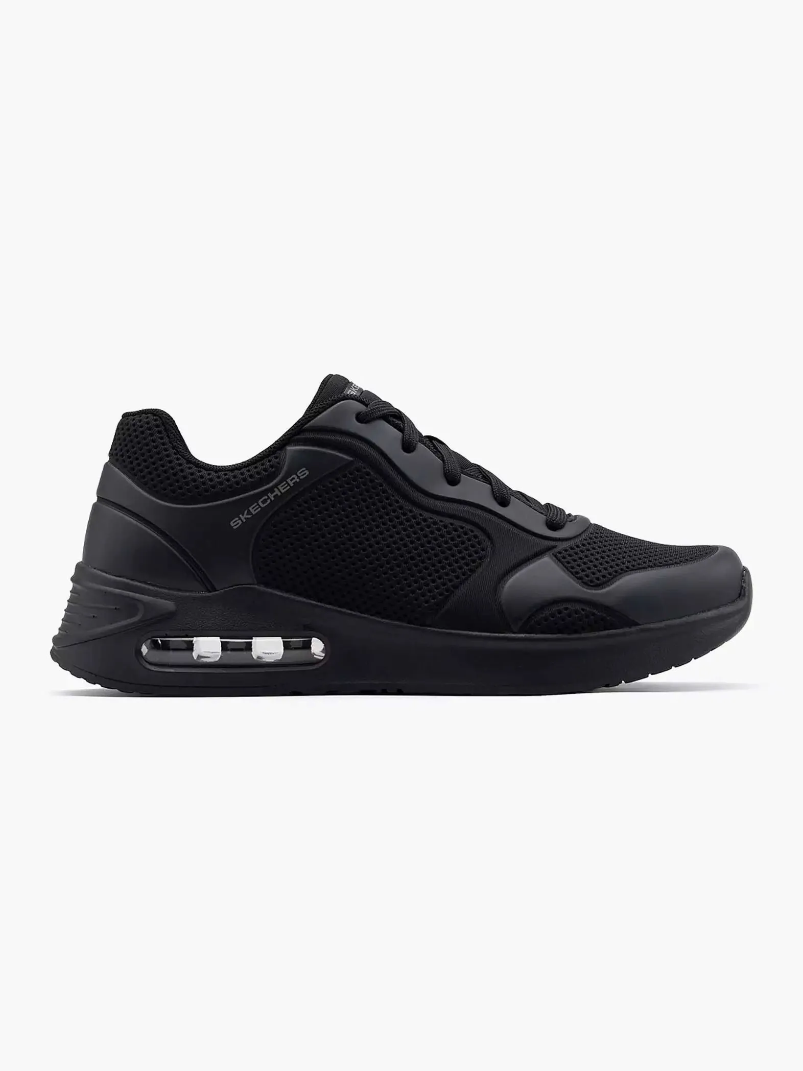 Skechers Zwarte Sneaker Memory Foam-Heren Sneakers