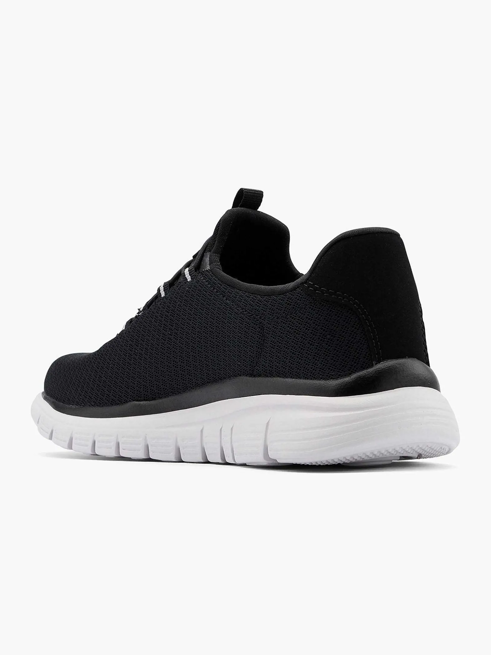 Skechers Zwarte Sneaker Memory Foam-Heren Sneakers