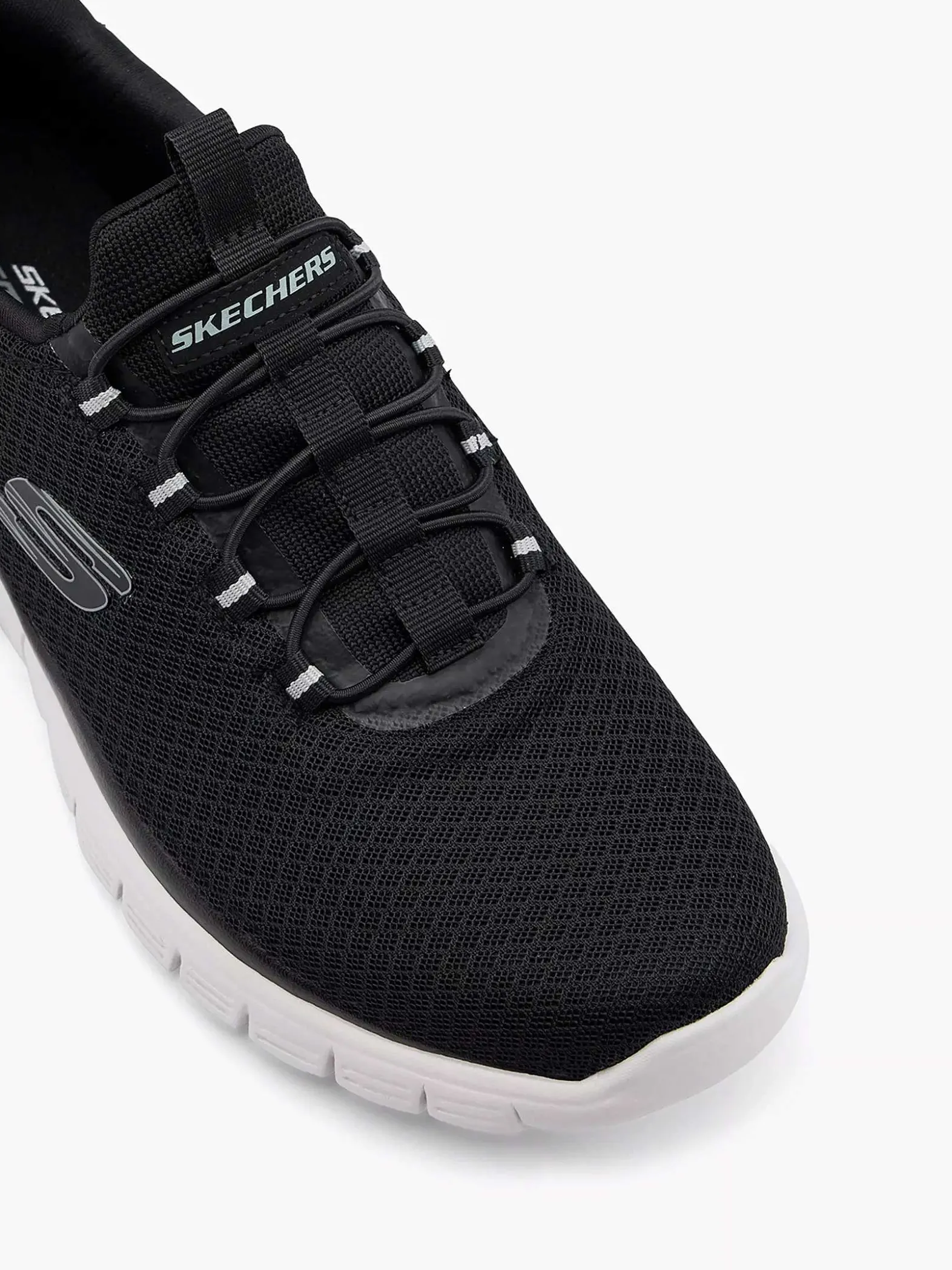 Skechers Zwarte Sneaker Memory Foam-Heren Sneakers