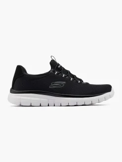 Skechers Zwarte Sneaker Memory Foam-Heren Sneakers