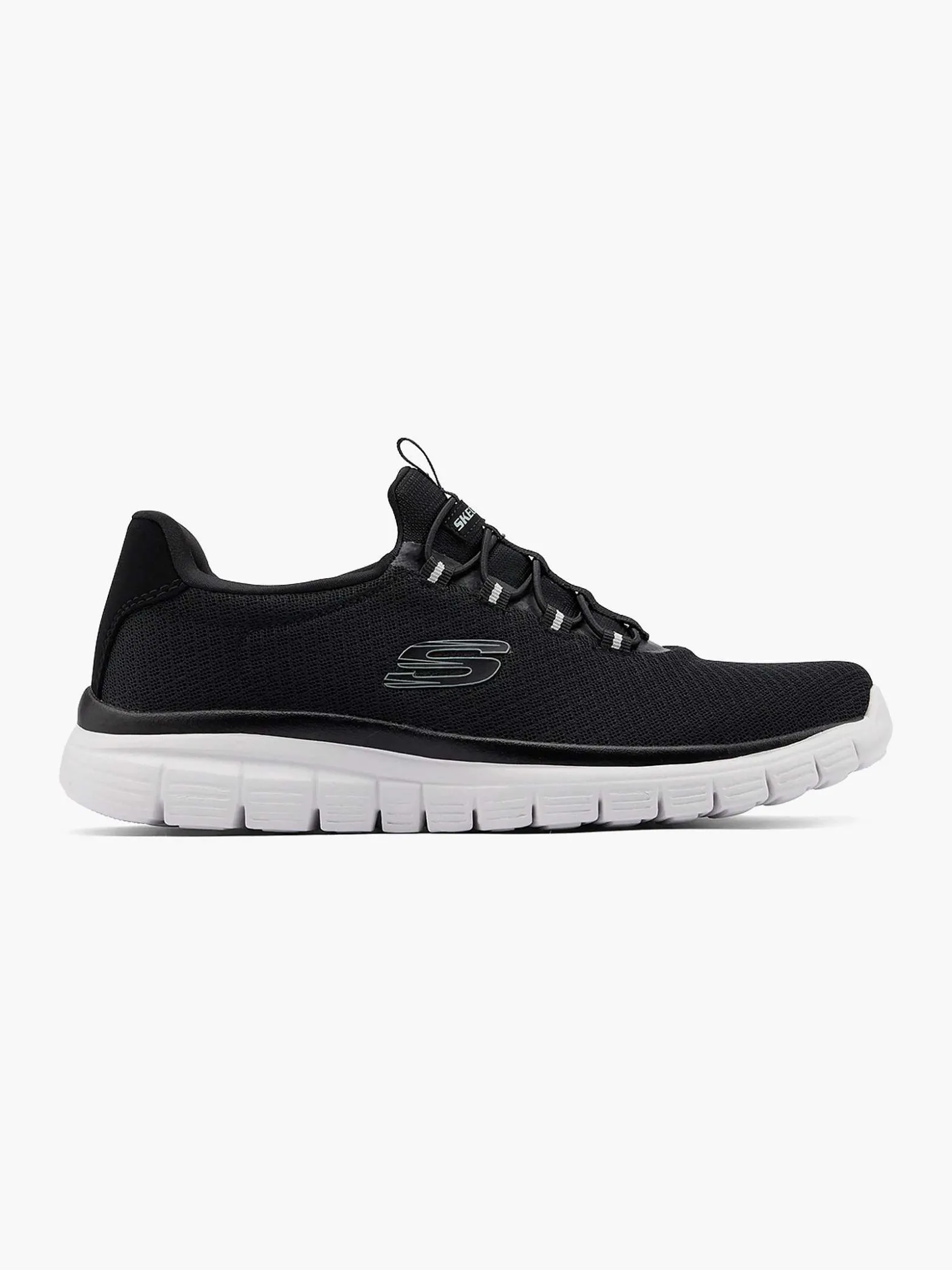 Skechers Zwarte Sneaker Memory Foam-Heren Sneakers