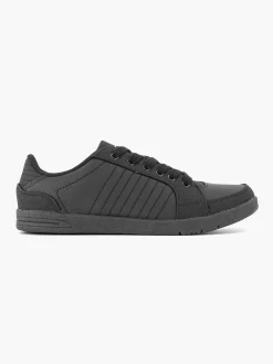 Graceland Zwarte Sneaker Stiksels-Dames Sneakers