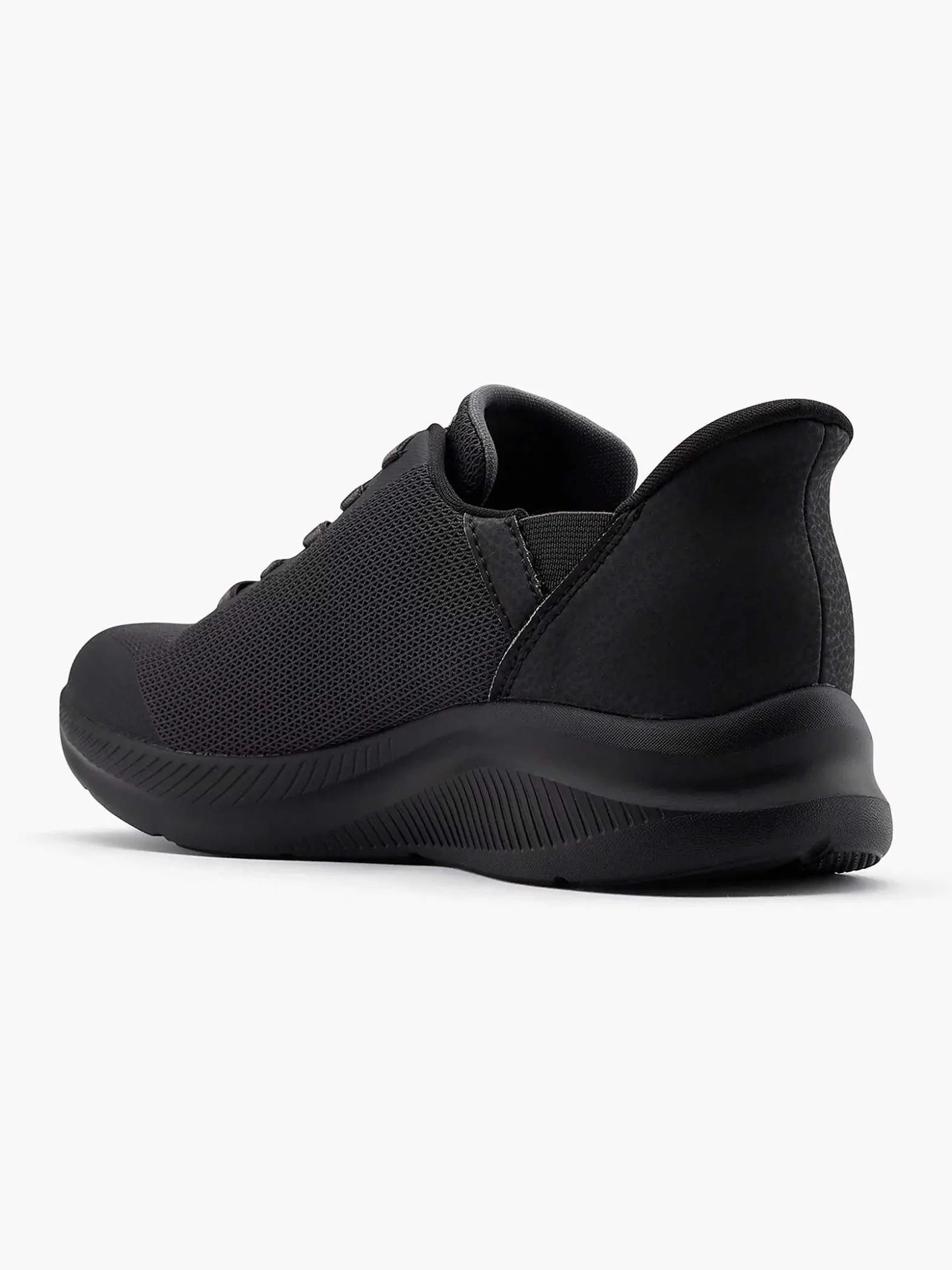 Skechers Zwarte Sneaker Swift Fit - Hands Free-Dames Sneakers