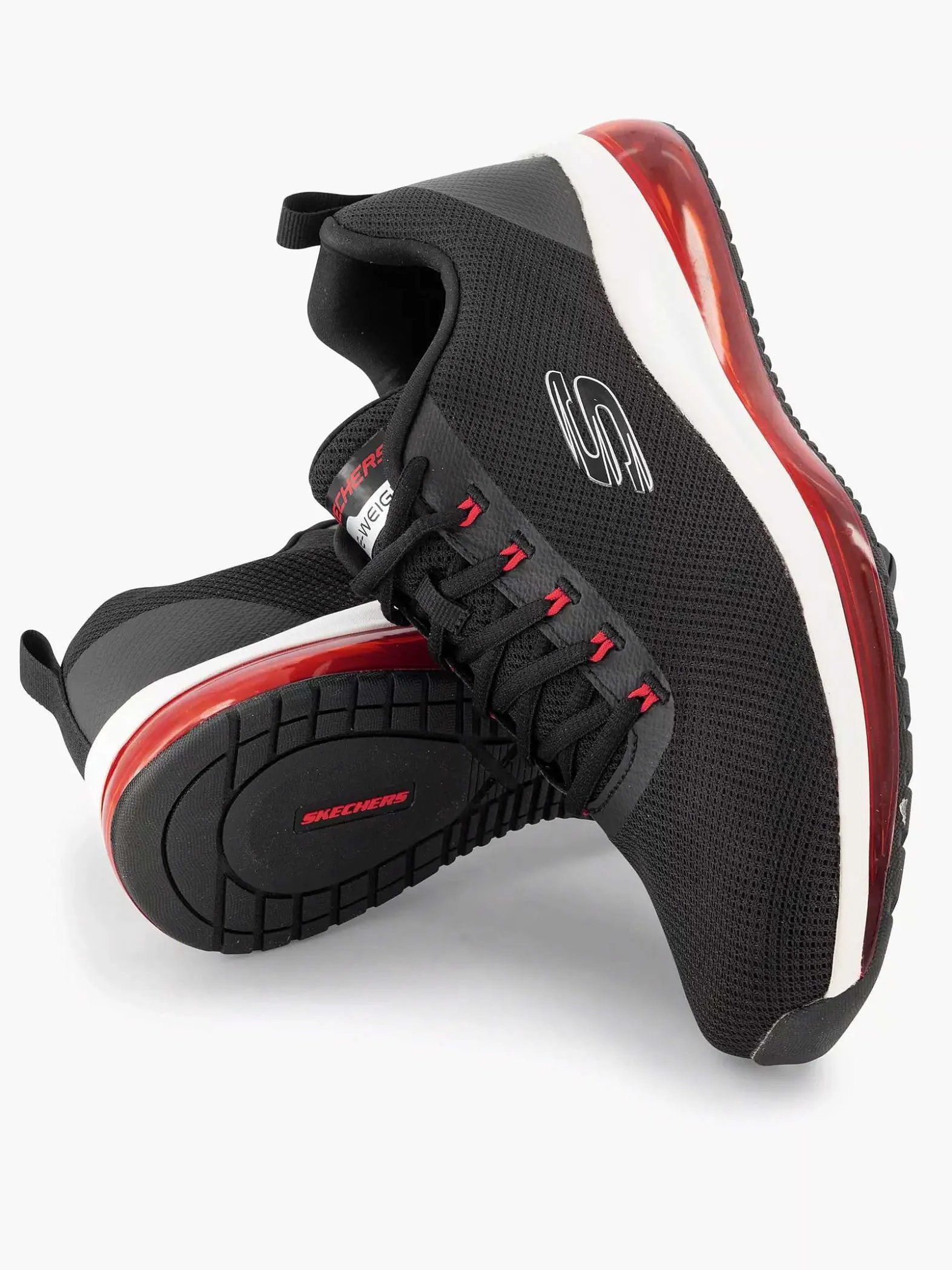 Skechers Zwarte Solair - Rylan-Heren Sneakers
