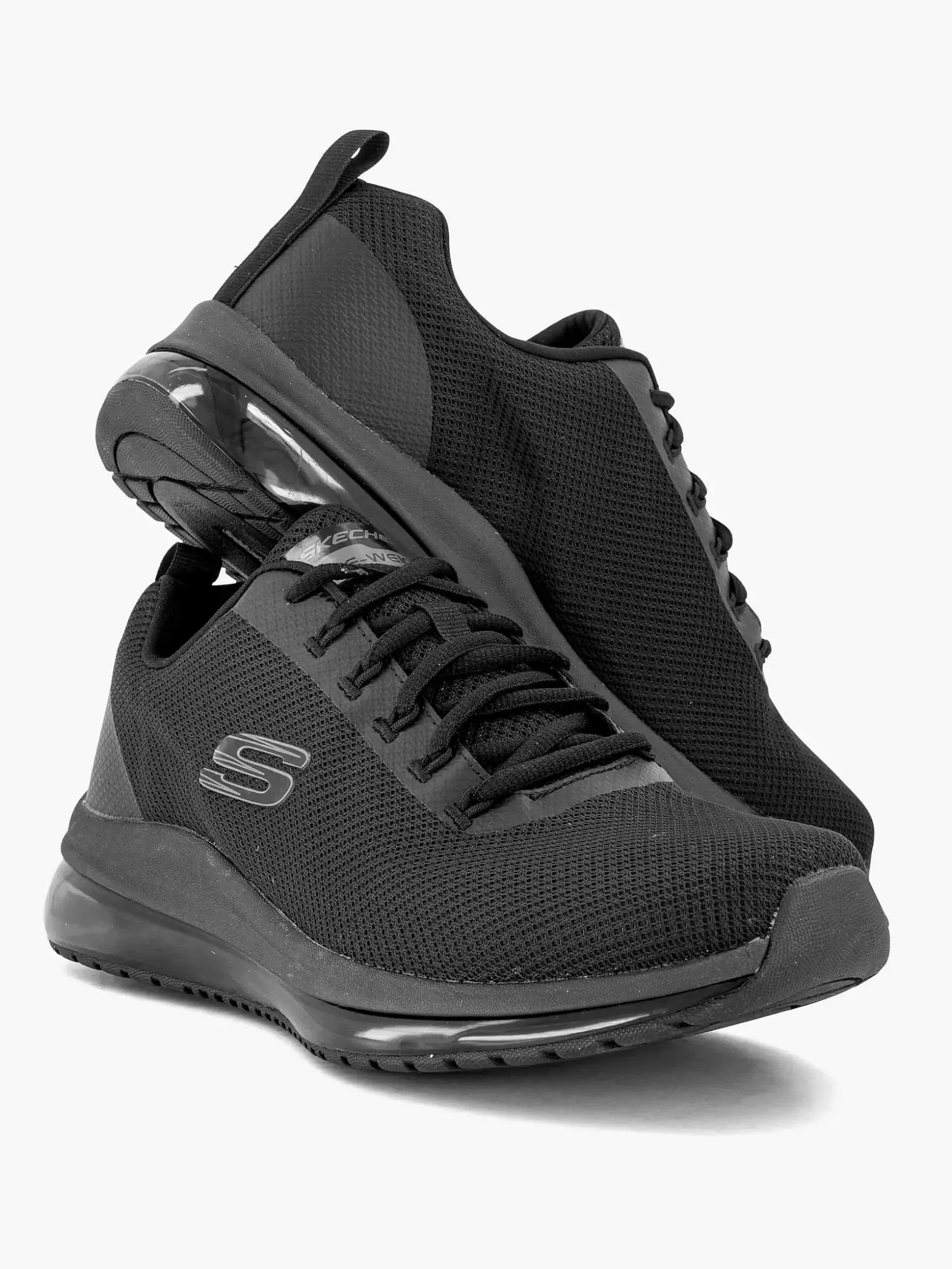 Skechers Zwarte Solair - Rylan-Heren Sneakers