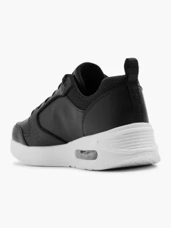Skechers Zwarte Solitair-Heren Sneakers
