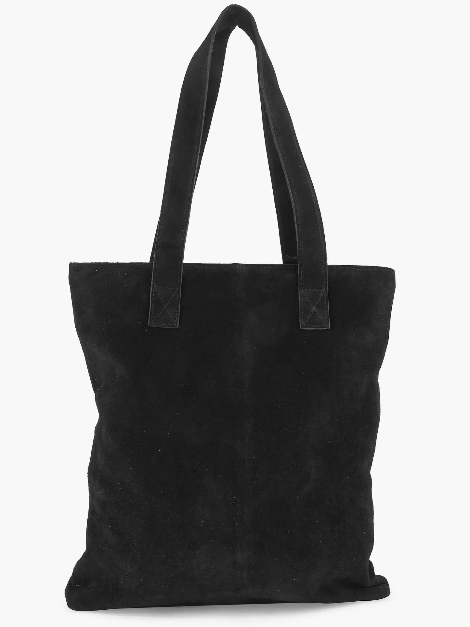 5th Avenue Zwarte Suede Schoudertas-Dames Online Exclusive Accessoires