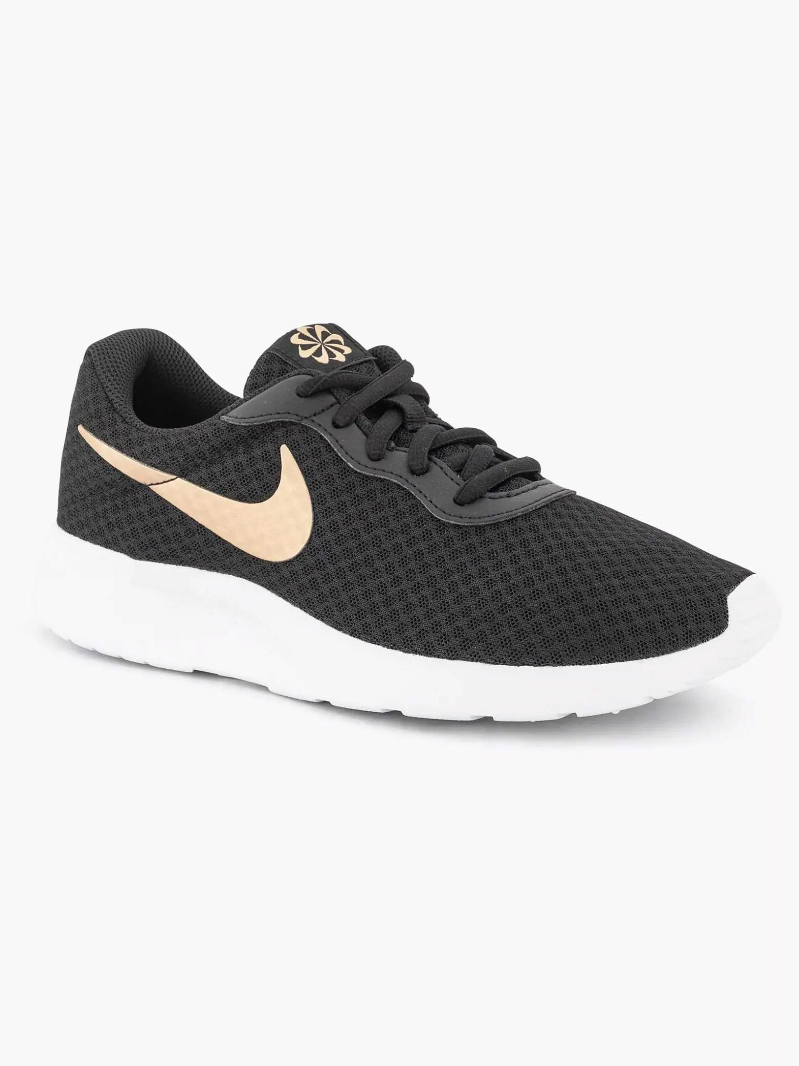 Nike Zwarte Tanjun-Dames Sneakers