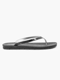 Blue Fin Zwarte Teenslipper-Dames Slippers