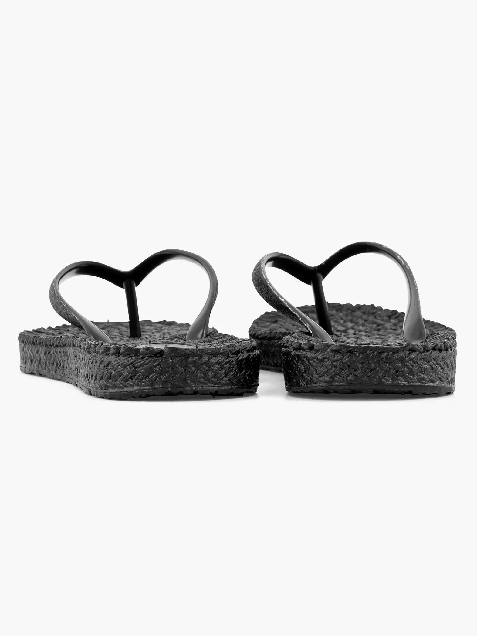 Blue Fin Zwarte Teenslipper-Dames Slippers