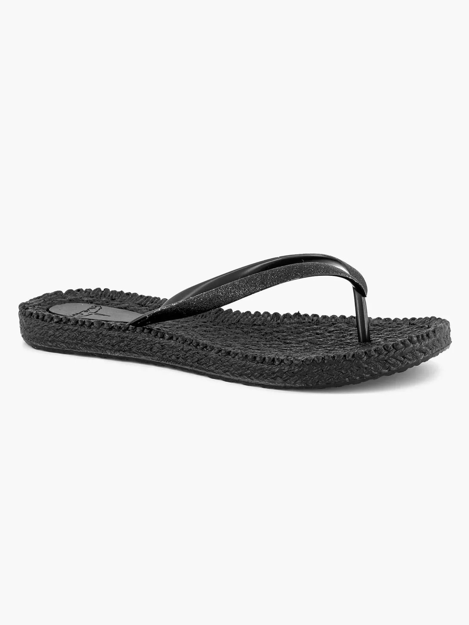 Blue Fin Zwarte Teenslipper-Dames Slippers