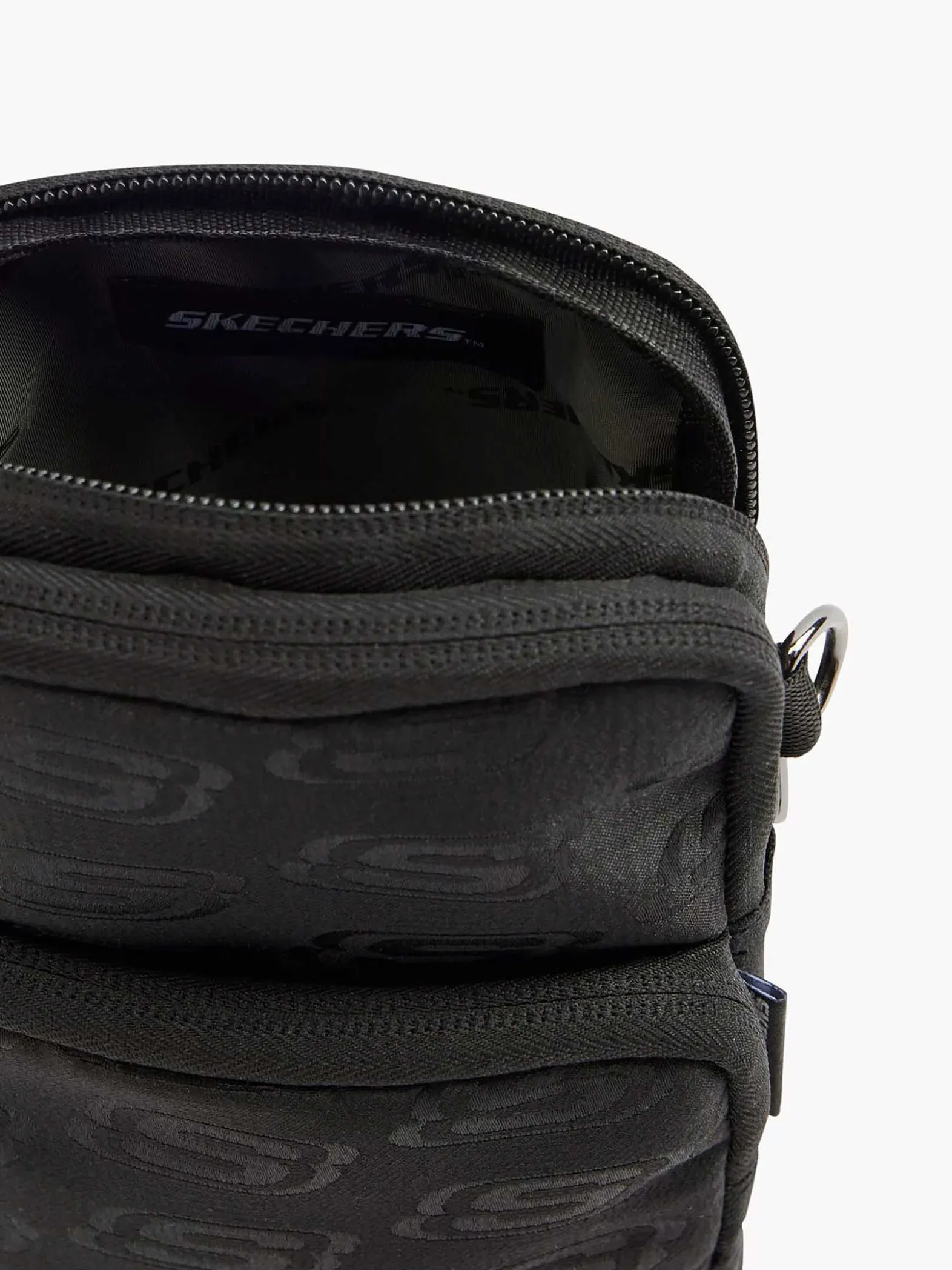 Skechers Zwarte Telefoontas-Dames Online Exclusive Accessoires