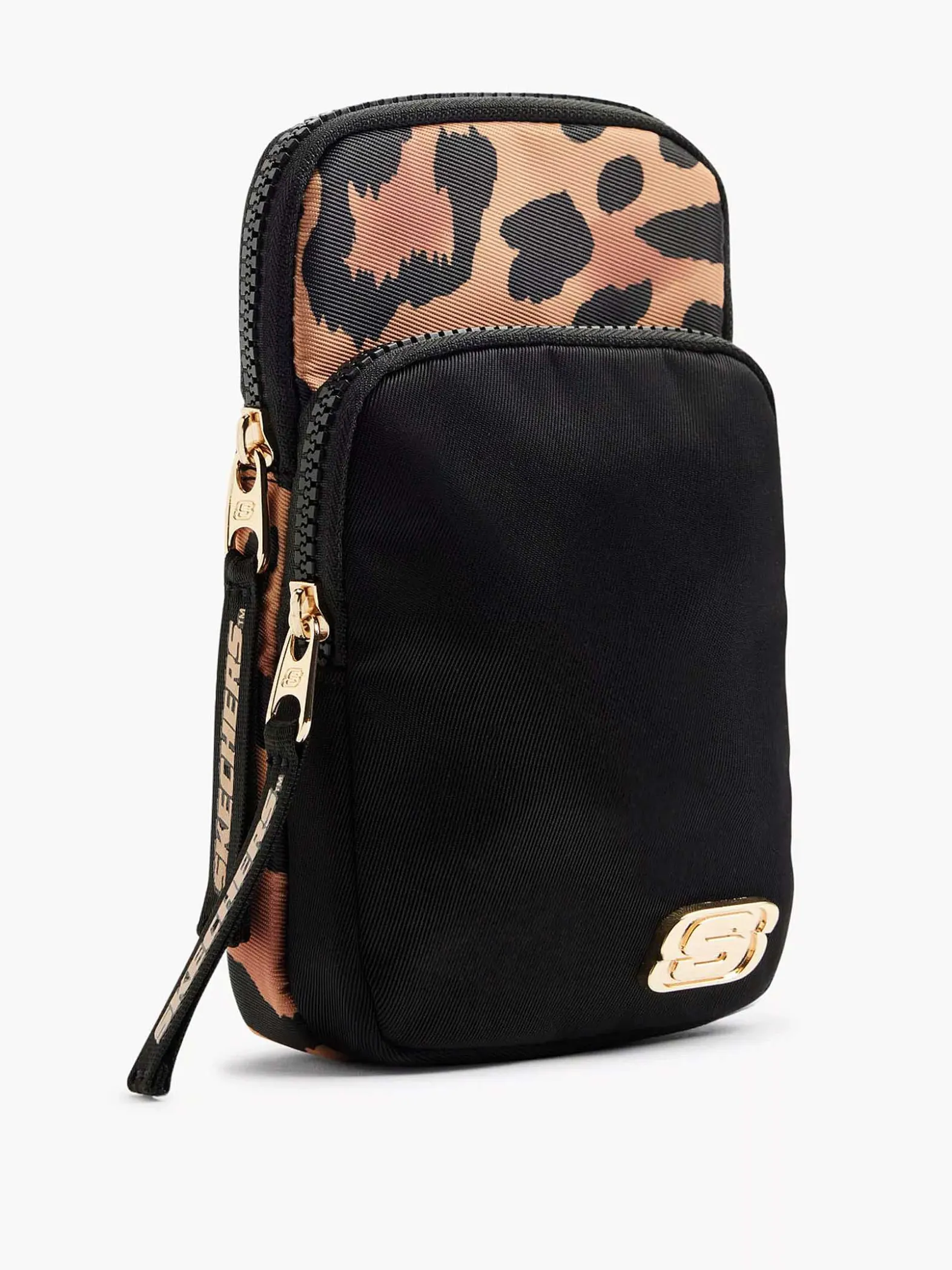 Skechers Zwarte Telefoontas-Dames Online Exclusive Accessoires