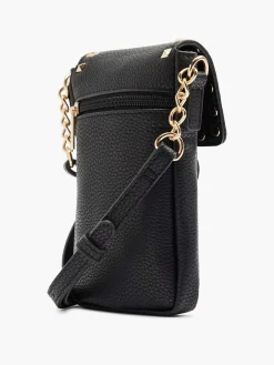 Oxmox Zwarte Telefoontas Studs-Dames Online Exclusive Accessoires