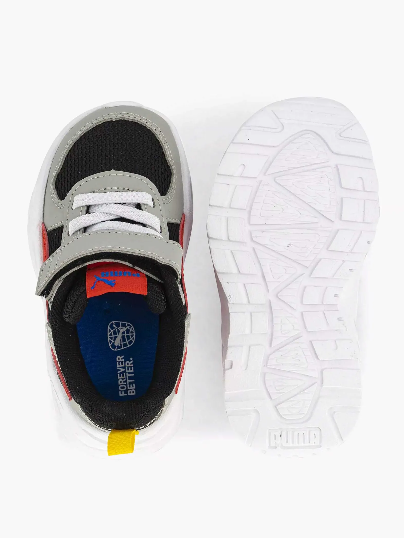 Puma Zwarte Trinity Lite Ac+ Inf-Kinderen Jongensschoenen