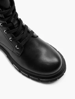 Esprit Zwarte Veterboot-Kinderen Jongensschoenen