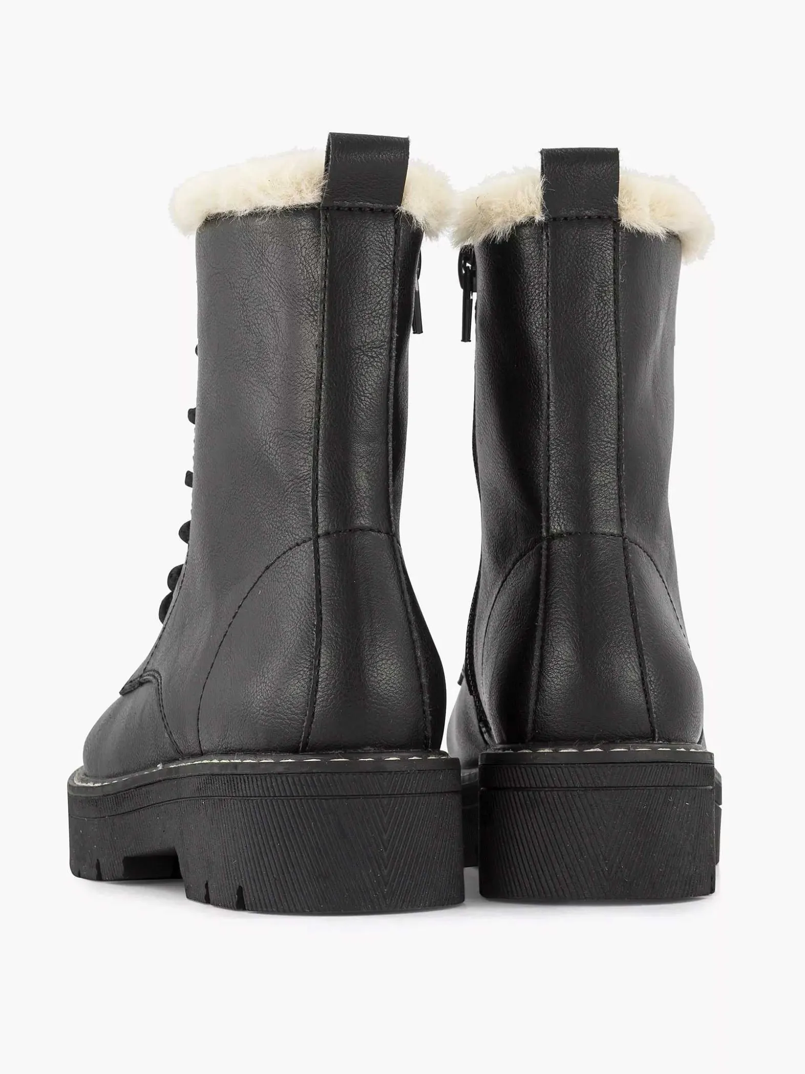 Oxmox Zwarte Veterboot-Kinderen Babyschoenen