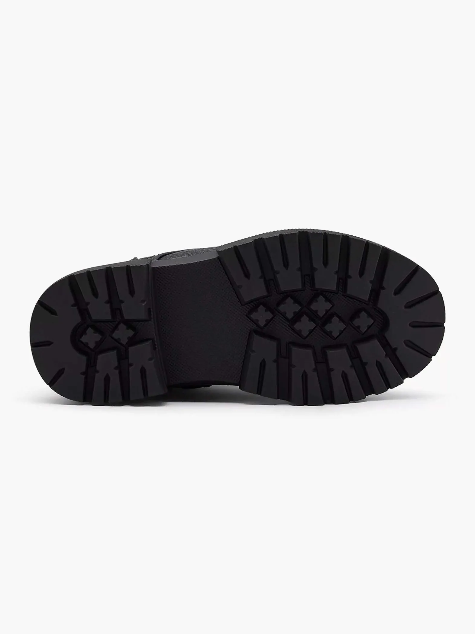 Oxmox Zwarte Veterboot-Kinderen Jongensschoenen