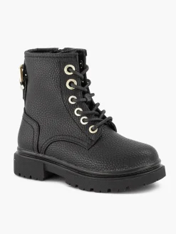 Oxmox Zwarte Veterboot-Kinderen Jongensschoenen