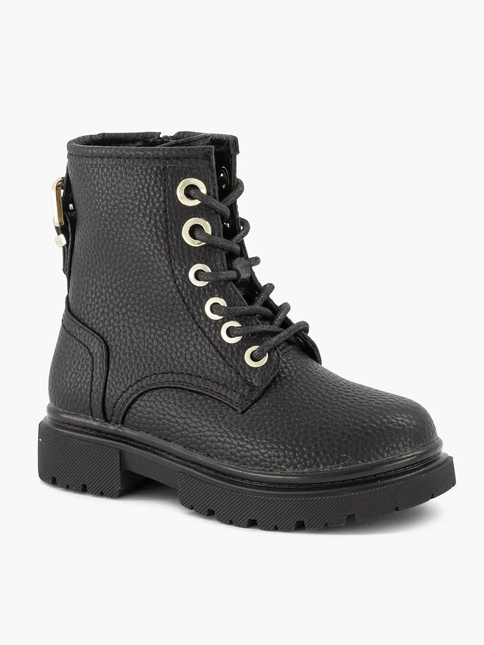 Oxmox Zwarte Veterboot-Kinderen Jongensschoenen