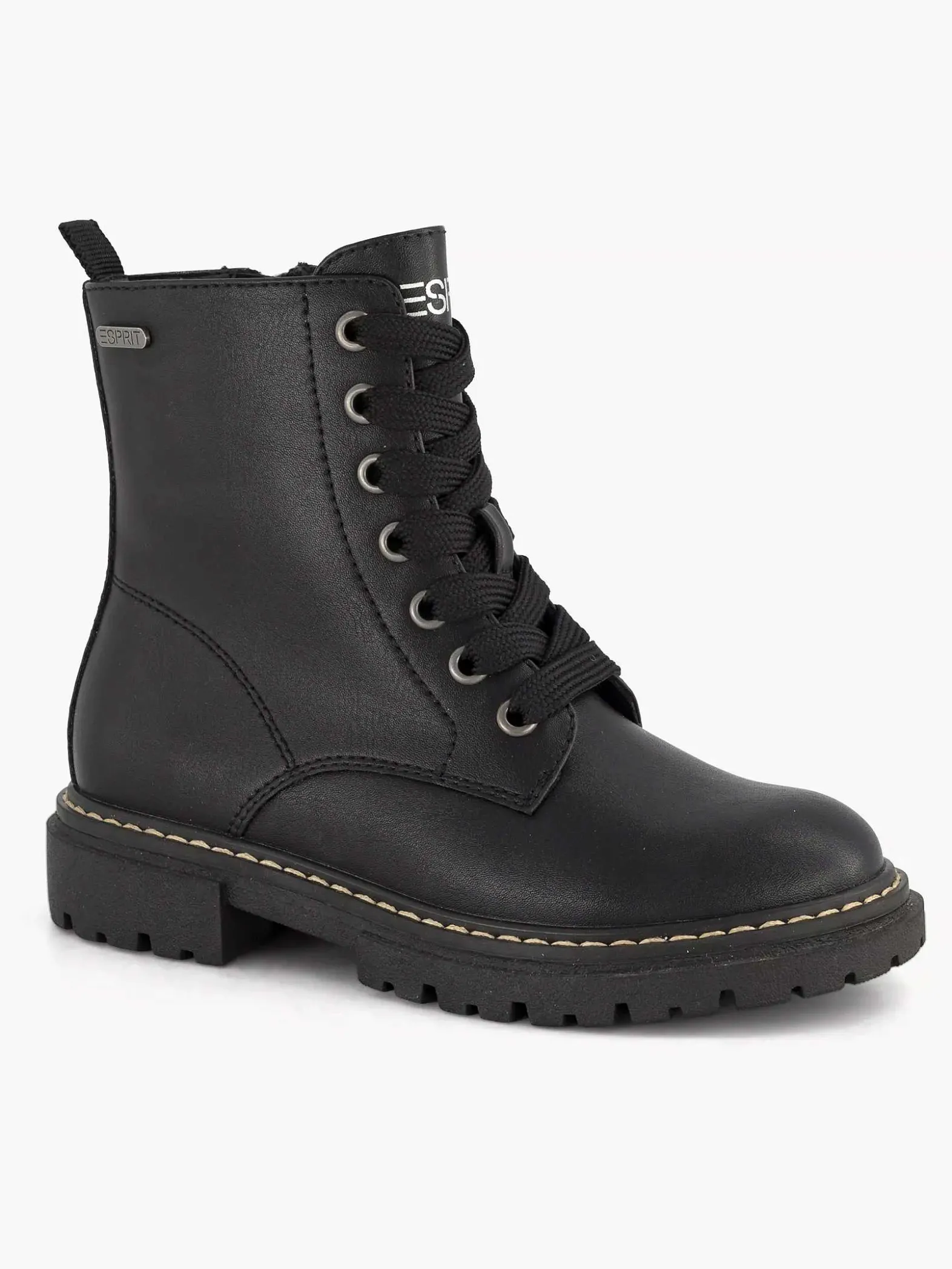 Esprit Zwarte Veterboot-Kinderen Babyschoenen