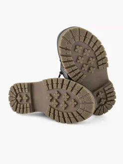 Graceland Zwarte Veterboot-Kinderen Babyschoenen