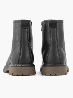 Graceland Zwarte Veterboot-Kinderen Babyschoenen
