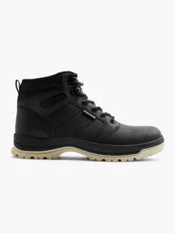 Landrover Zwarte Veterboot-Heren Sneakers