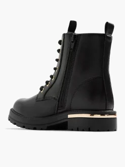 Graceland Zwarte Veterboot-Kinderen Jongensschoenen