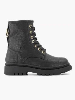 Oxmox Zwarte Veterboot-Kinderen Jongensschoenen