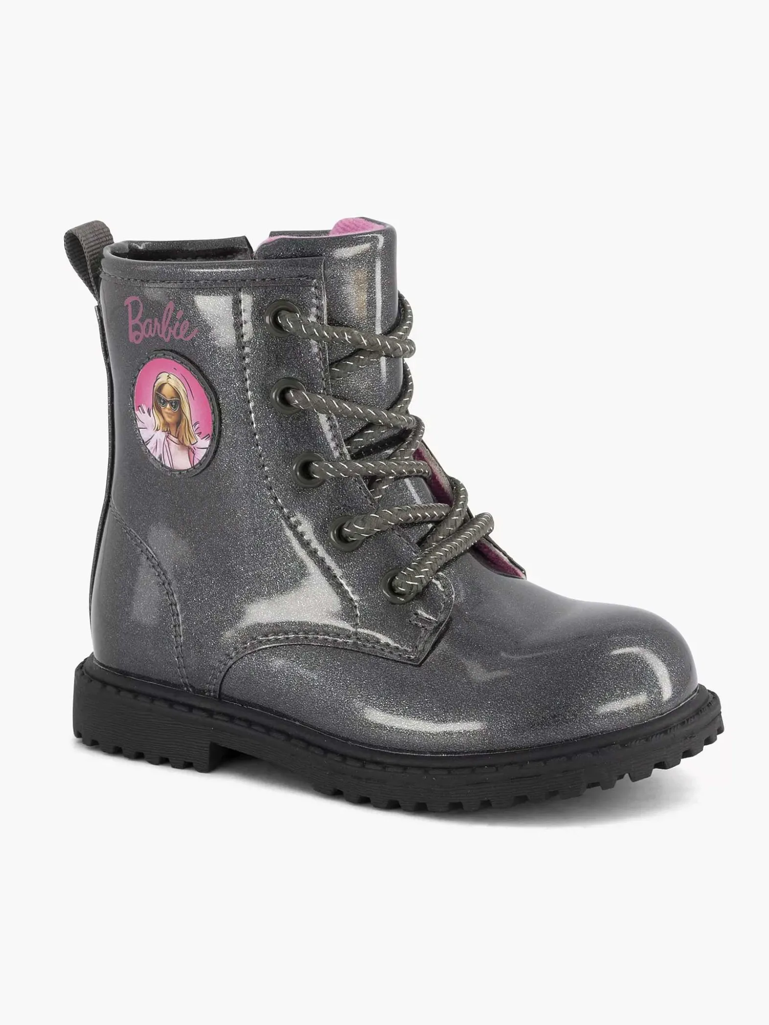 Barbie Zwarte Veterboot-Kinderen Jongensschoenen