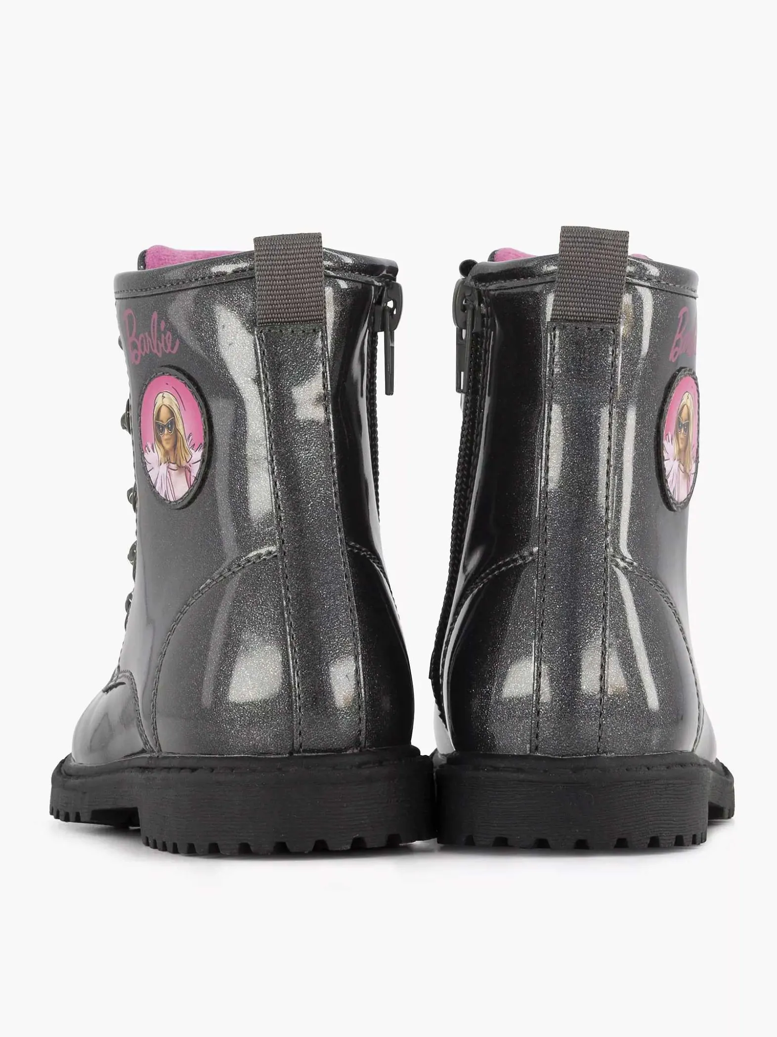 Barbie Zwarte Veterboot-Kinderen Jongensschoenen