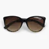 Graceland Zwarte Zonnebril Met Panterprint-Dames Online Exclusive Accessoires