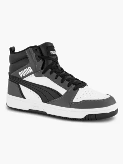 Puma Zwart/ Witte Rebound V6-Heren Sneakers