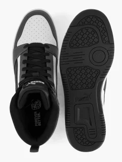 Puma Zwart/ Witte Rebound V6-Heren Sneakers