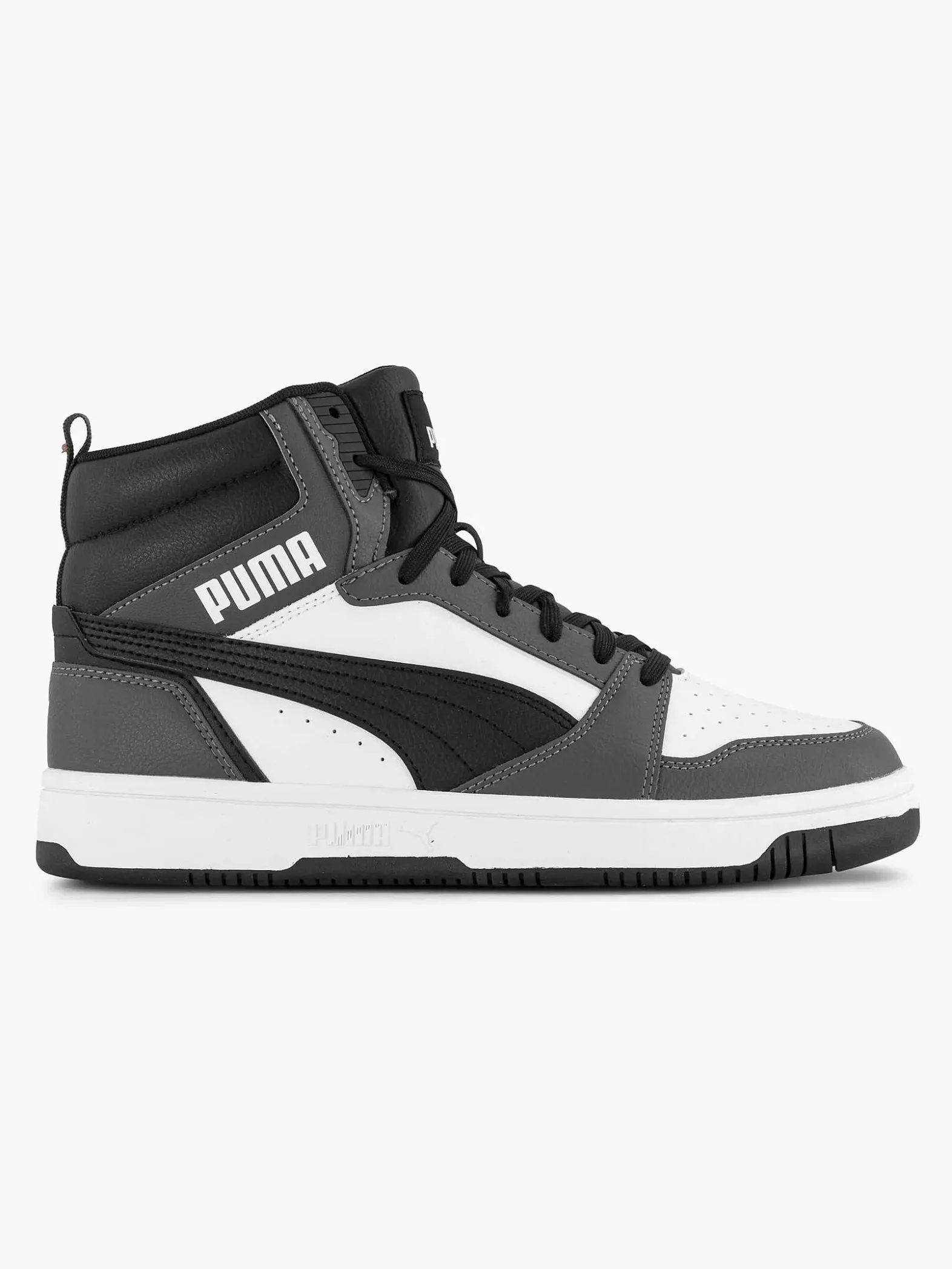 Puma Zwart/ Witte Rebound V6-Heren Sneakers