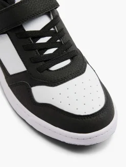 Vty Zwart/ Witte Sneaker-Kinderen Babyschoenen