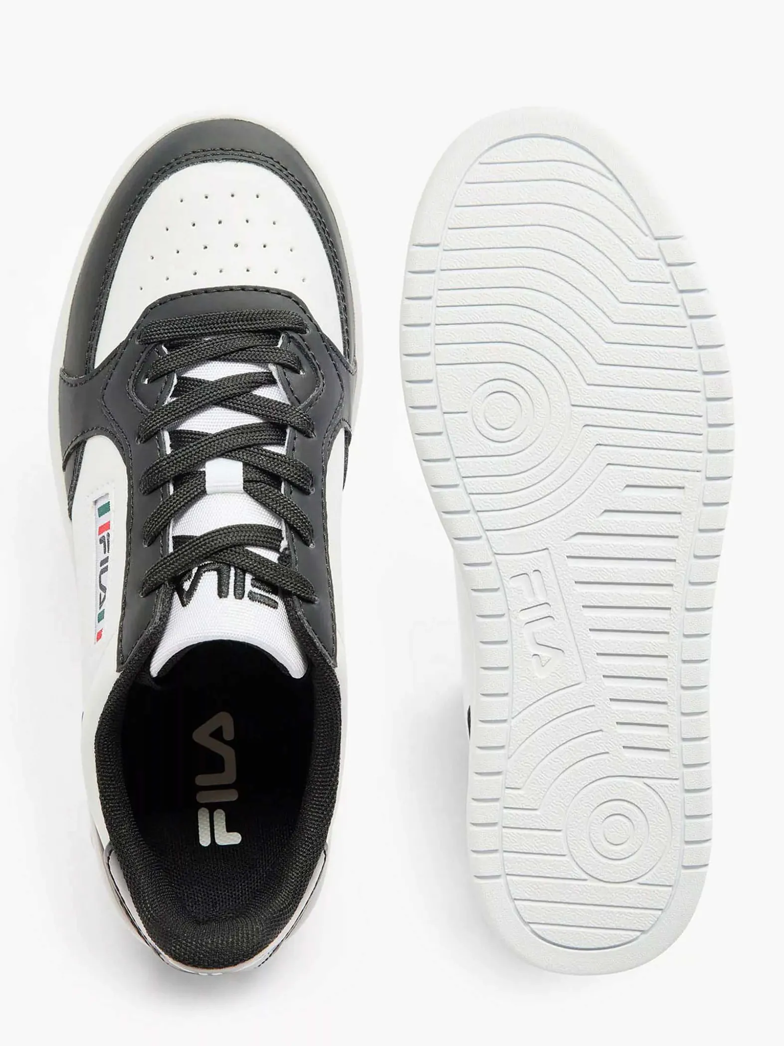 FILA Zwart Witte Sneaker-Dames Sneakers
