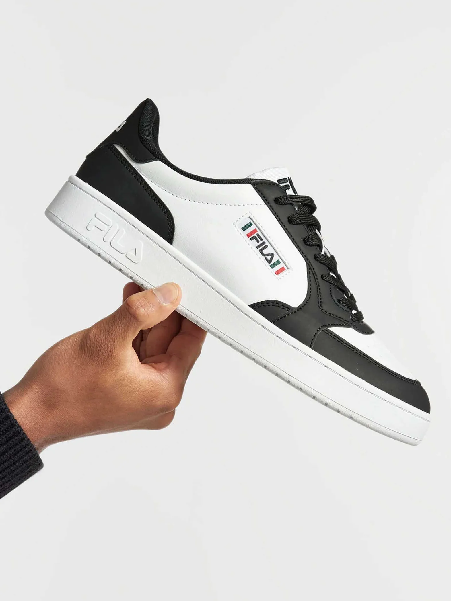 FILA Zwart/Witte Sneaker-Heren Sneakers
