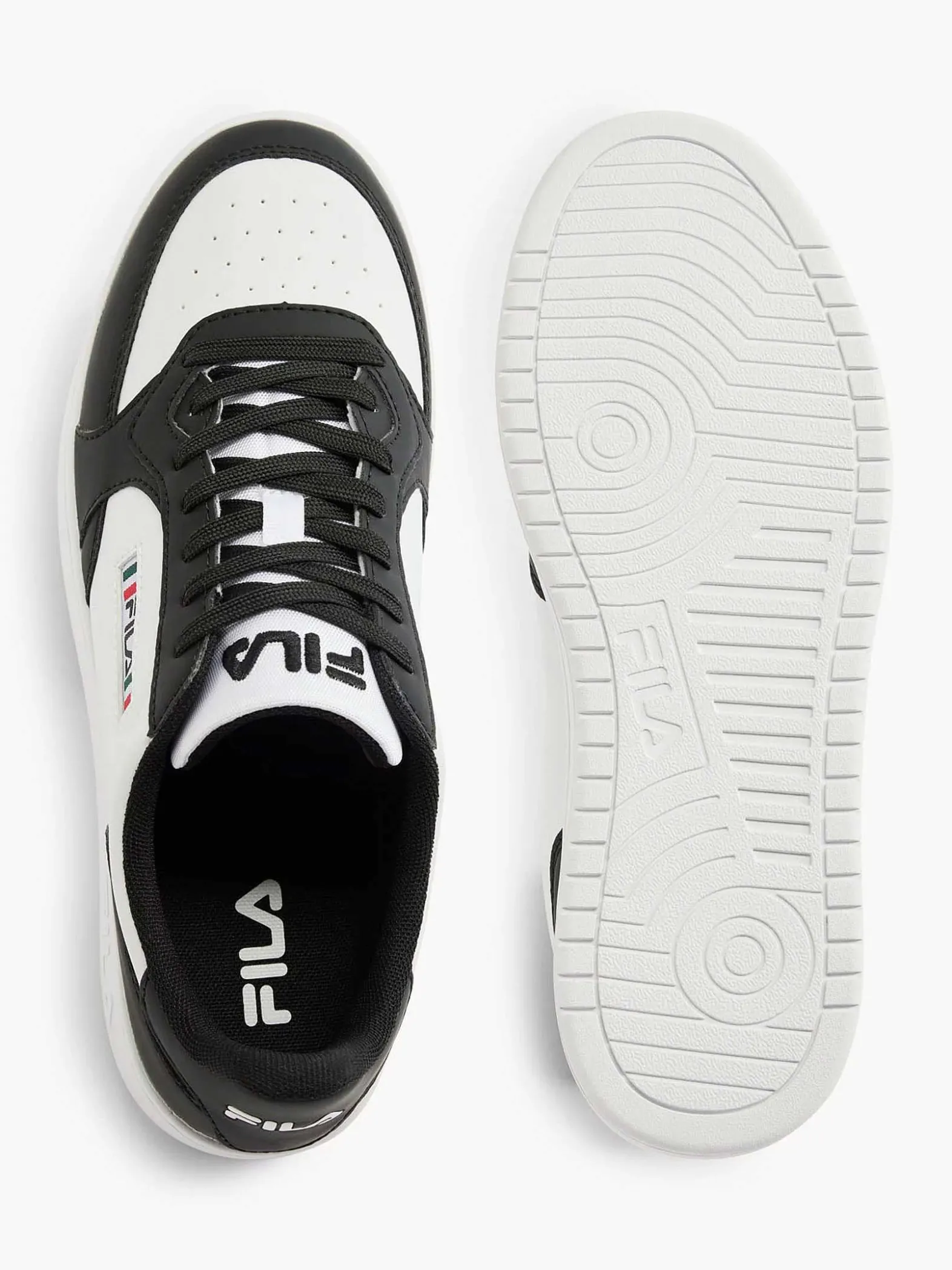 FILA Zwart/Witte Sneaker-Heren Sneakers